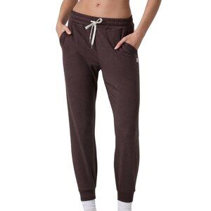 Vuori Performance Jogger Java Heather Dreamknit Super Soft Pockets Size L